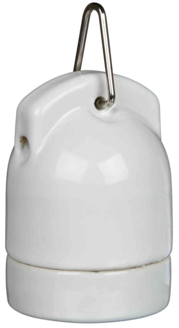 Sokkel Porselen 'Pro Socket' Til Oppheng, Opptil 160W