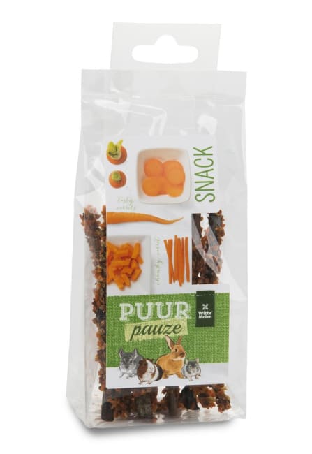 Puur Tyggesticks Gnager M/Gulrot 50g