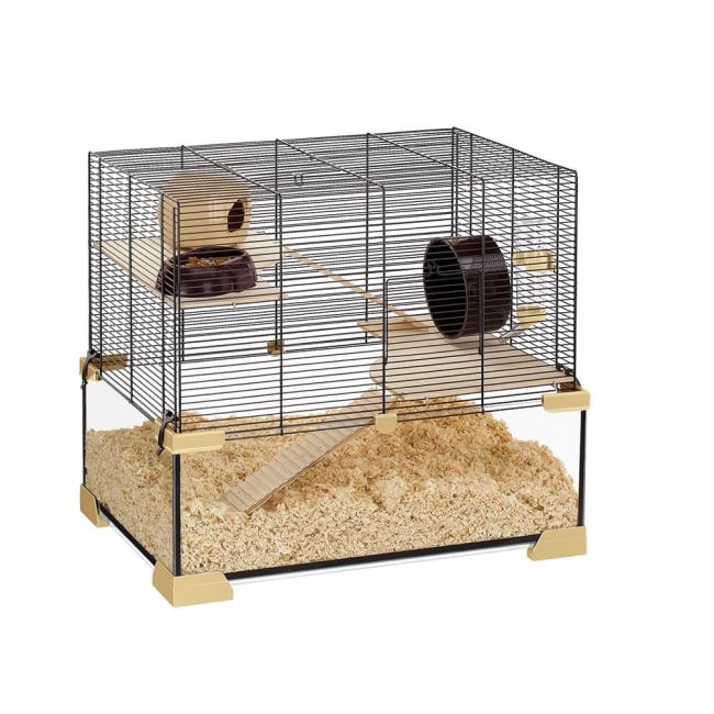 Hamsterbur Karat 60 M/Glassbunn 59,5x39x52,5cm