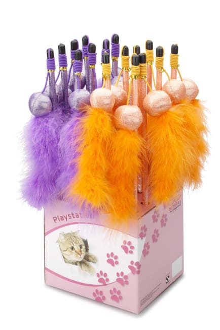 Katteleke Tickle Fun Fiskestang 40cm (16stk i pk)