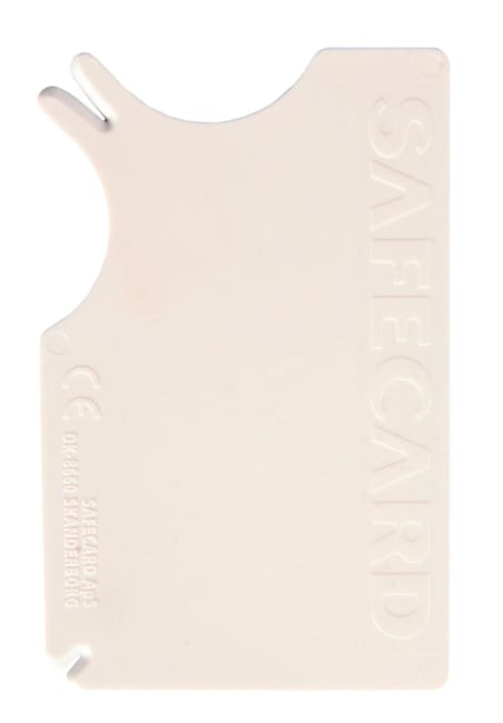 Flått Pinsett 2299 Plastikk Safecard  ID Kort Str. 8,6 x 5,4