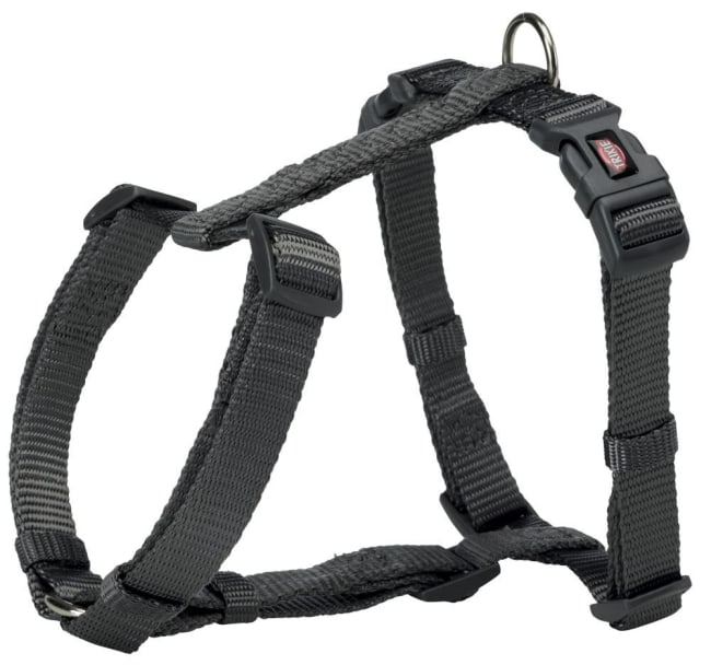 Hundesele Premium 203316 42-60cm 15mm S/M Grafitt Grå