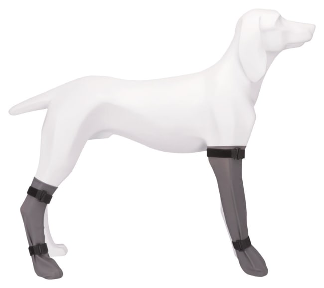 Hundesokk 19432 Silikon M 8cm/35cm Grå