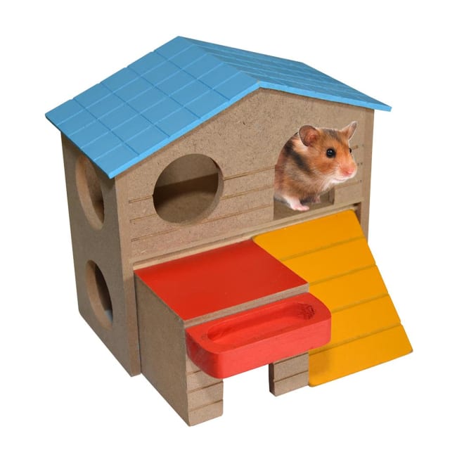 Hamsterhus Villa 2etg 13x16x15,5cm