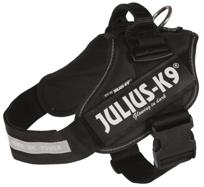 Hundesele Julius K9 IDC Str 1 14851 Sort L/1 63-85cm