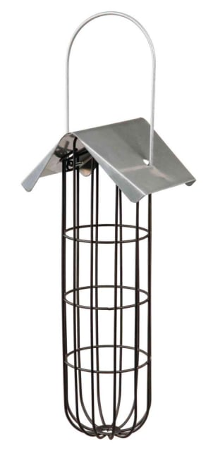 Utefuglautomat 55623 Til 4stk Meiseboller Sort Metall 11x10x25cm