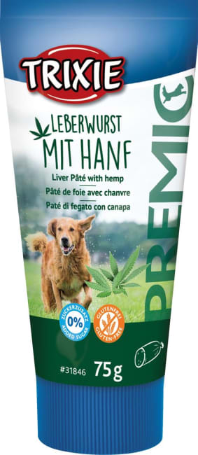 Lever Patè M/Hemp Til Hund 75g (12stk)