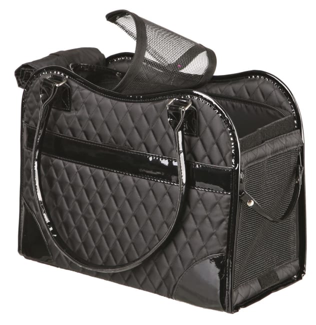 Transportveske 36244 Amina 37x18x29cm Sort Polyester M/Kunstig Lær