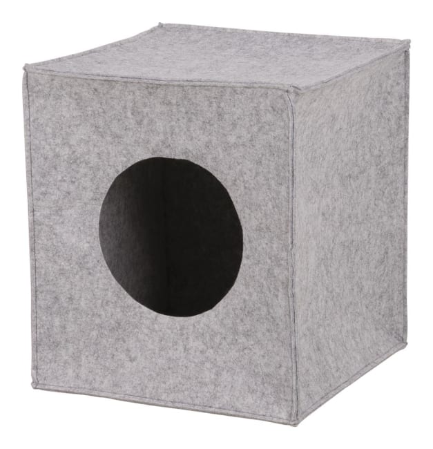 Kattehule 36313 Anton Til Ikea Hyller Grå Filt 33x37x33cm