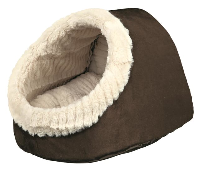 Kattehule 36320 Timur Semsket/Plysj 41x26x35cm