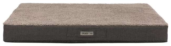 Hundemadrass 36415 Bendson Vital 100x65cm Grå/Lysegrå Plysj/Vevd