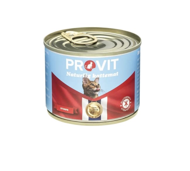 PROVIT Boksemat Katt M/Storfe 185g 12stk (Pk Pris)