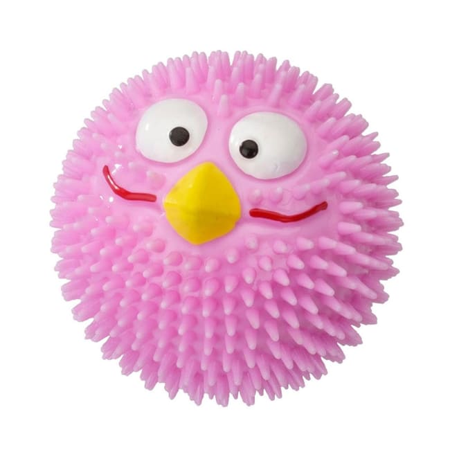 Hundeleke 303-421338 Gummi Ball Lucky Bird S M/Jordbær 6,3cm
