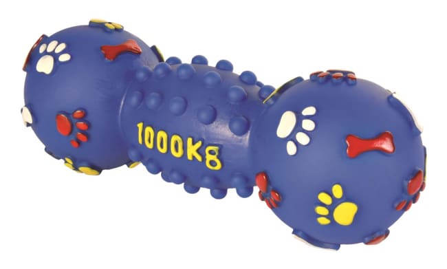 Hundeleke 3363 Vinyl Håndvekt Stor 25cm