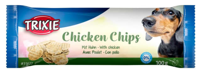 Chicken Chips Ø4cm 100g (10stk)
