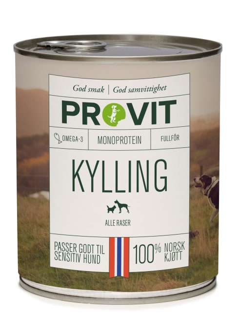 PROVIT Gobiten Boksemat Kylling 800g 12stk (Pk Pris)