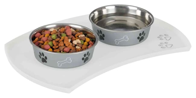 Matunderlag Hund/Katt Non Slip Silikon 48x27cm Transparent