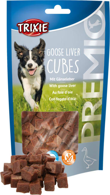 Premio Goose Liver Cubes 100g (83% Kjøtt) (6stk)