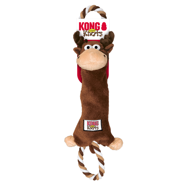 Hundeleke KONG Tugger Knots Moose M/L