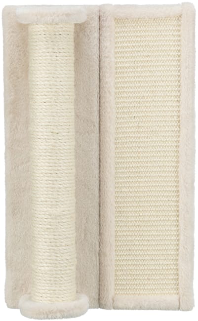 Klorebrett 43081 Til Hjørne M/Klorestokk Beige 15x15x50cm ø7cm
