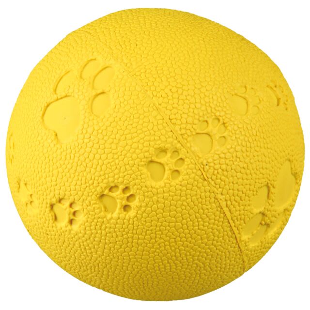 Hundeleke 34862 Naturgummi Ball M/Lyd 7,5cm