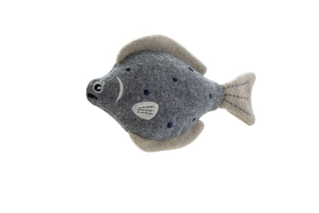 Toy Dog Skagen Turbot M Polyester grey