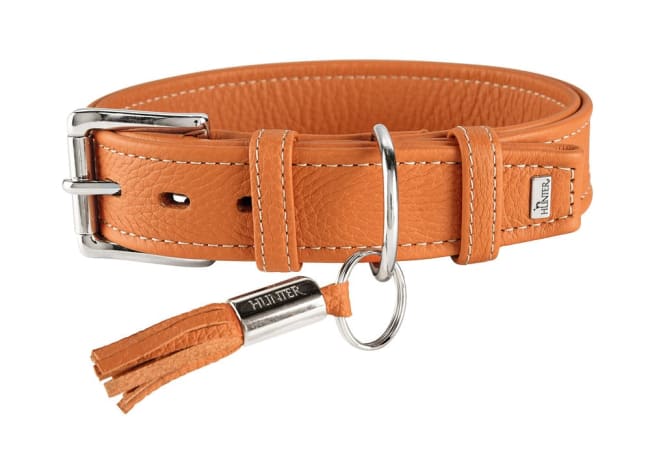 Collar Cannes 35/XS Cowleather orange