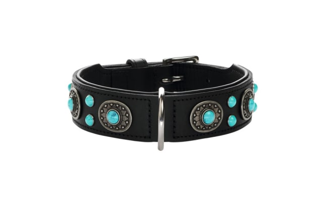 Collar Sioux 50/S-M Cowleather black