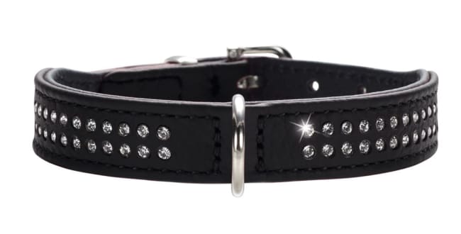 Collar Diamond Petit 27/XXS-XS Cowleather black