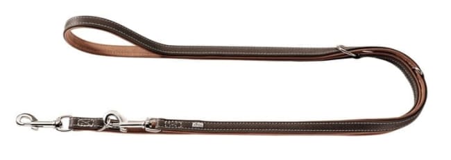 T-Leash Porto 20/200 Cowleather darkbrown/cognac