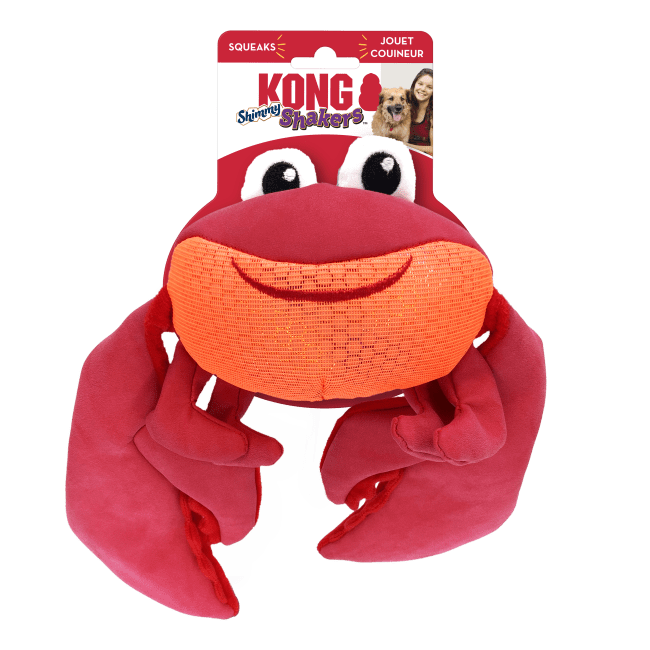 Hundeleke KONG Shakers Shimmy Crab M