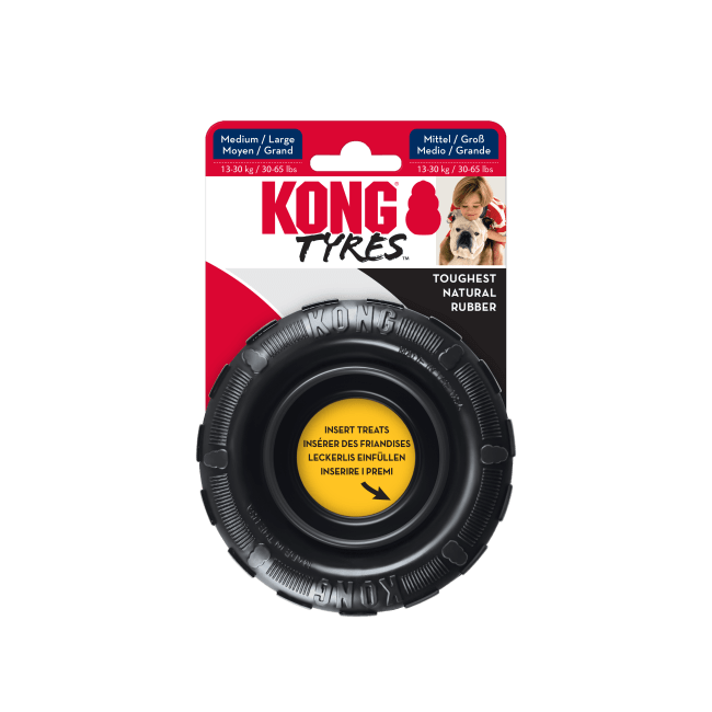 Hundeleke KONG Extreme Tyres M/L