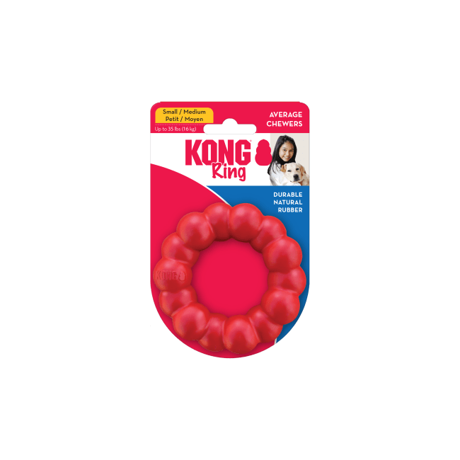 Hundeleke KONG Ring S/M