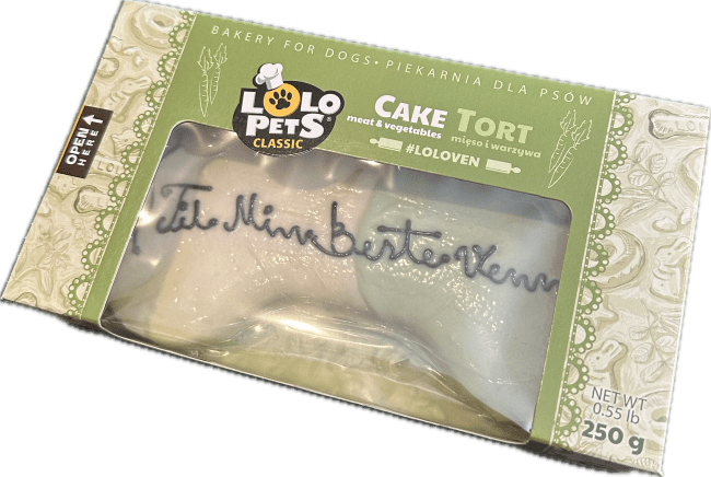Lolopets Kake "Til min beste venn" M/Kjøtt & Grønnsaker LO75776