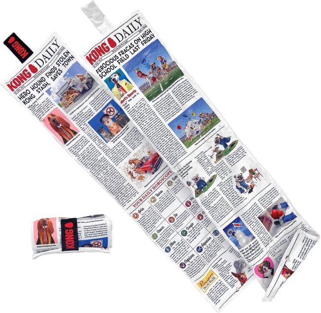 Hundeleke KONG Daily Newspaper Crunch