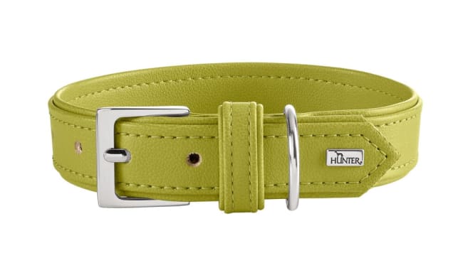 Collar Amalfi 35/XS Artificial leather green