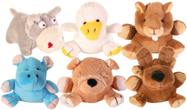 Hundeleke 3607 Plysj Figurer 10-12cm
