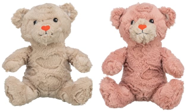 Hundeleke 99352373 Valentines Teddy Plysj 24cm Ass. Beige/Rosa