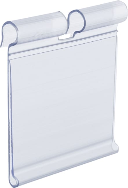Plastikk holder til pigg for prislapp 5,2x3,9cm
