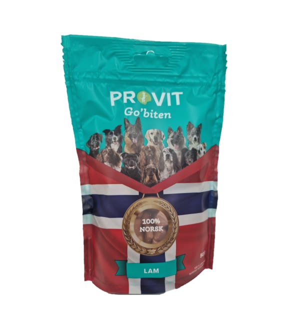 PROVIT Frysetørket Lam 50g Hund (Kart pris 12stk)