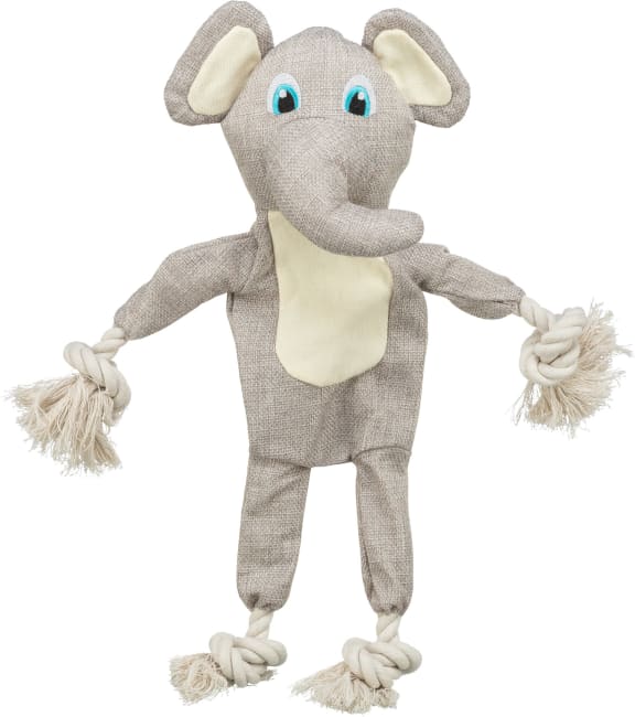 Hundeleke 36133 Elefant i Plysj M/Tau på Innsiden 42cm