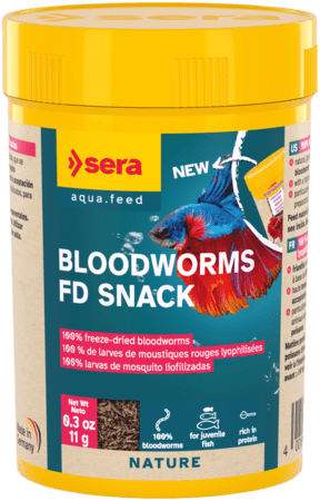 Fiskefor Sera FD Mygglarver 100 ml. 1140