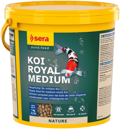 Fiskefor Sera Koi Royal Medium 3,8l. 7117