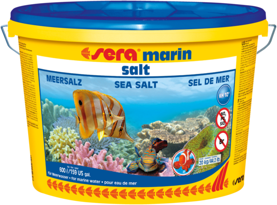 Sera Salt Til Saltvann 20Kg / 600l