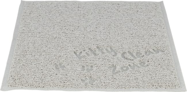 Kattebakke Teppe PVC Clean Zone 40376 Lys Grå 37x45cm