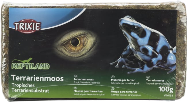 Terrarie Mose, Underlag for Terrarium 100g -> 4,5l