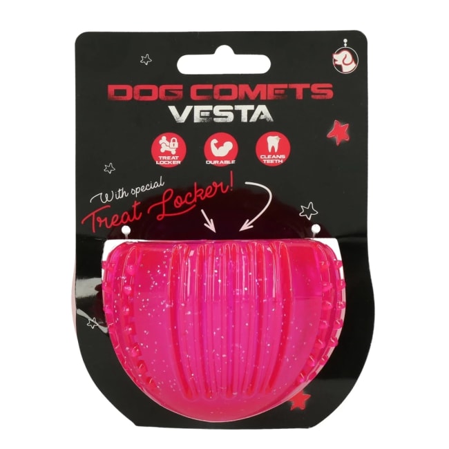 Dog Comets Treat Locker Pink