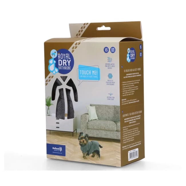 Royal Dry Bathrobe For Dogs XS
