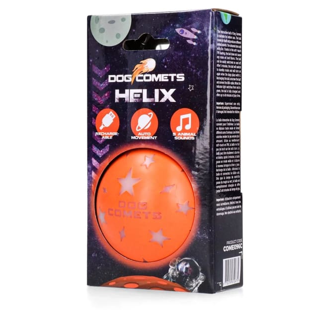 Dog Comets Helix Orange