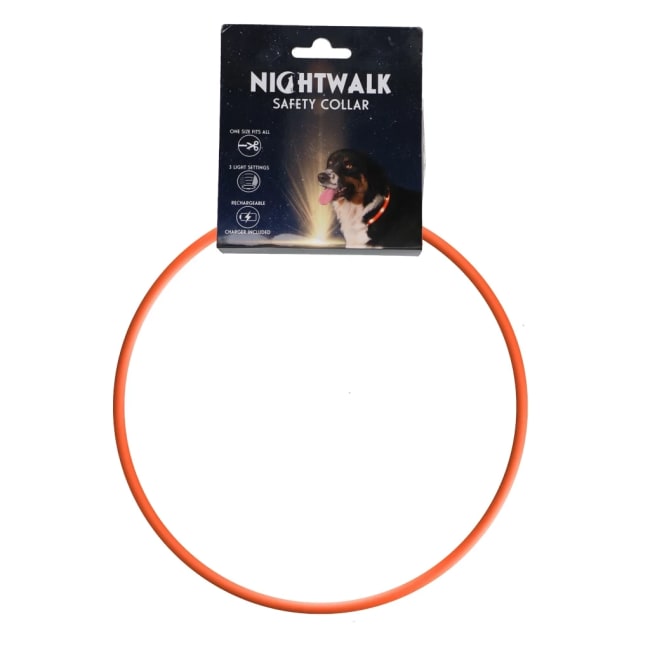 Nightwalk Safety Collar Orange
